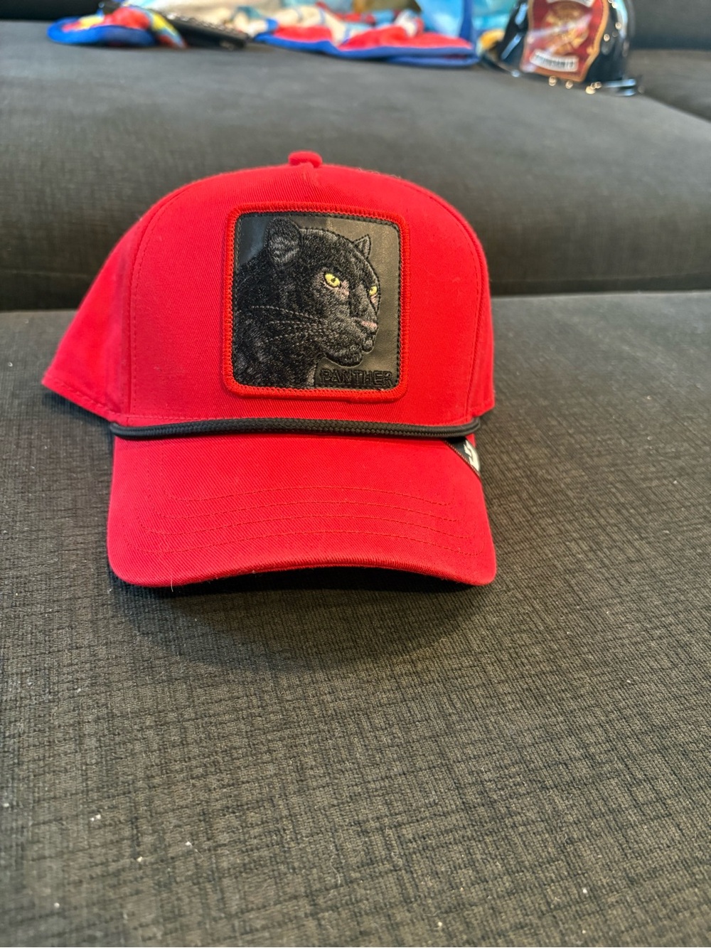 Goorin Bros - Red Black Panther snapback